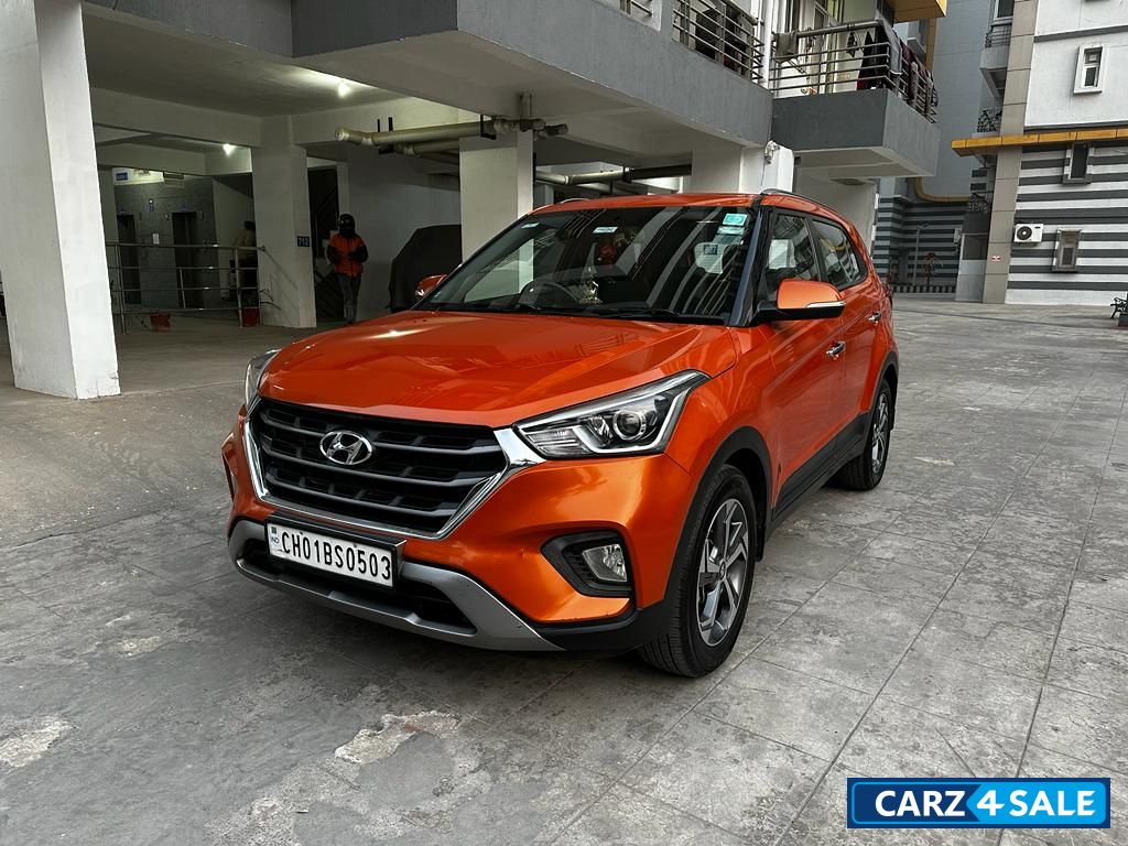 Passion Orange Hyundai Creta 1.6 SX(O) Diesel