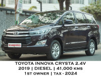 Toyota Innova Crysta  2.4 v
