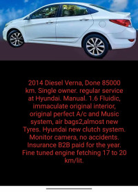 Hyundai Verna 1.6 fluidic 2014 Model