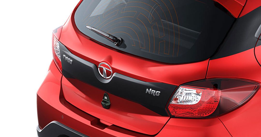 Tata Tiago XT NRG 1.2L CNG - Muscular Tailgate Finish with Satin Skid Plate