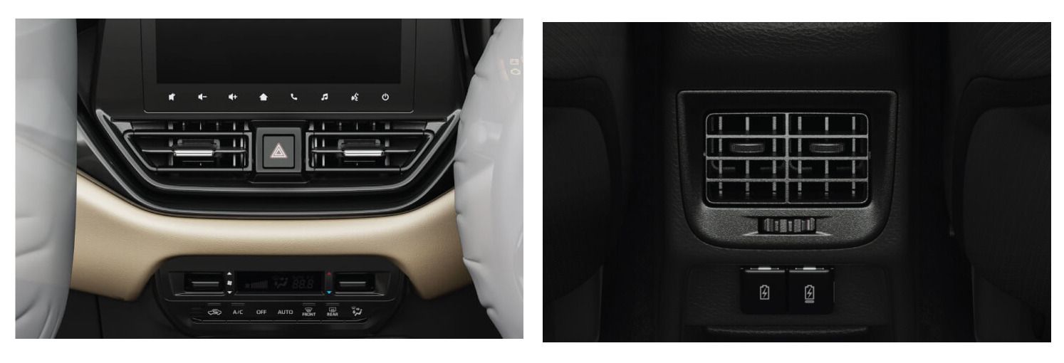 Toyota Glanza S E-CNG - Auto Ac and Rear AC Vents & USB Connectivity