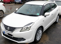 White Maruti Suzuki Baleno Alpha 1.3