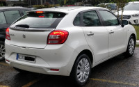 White Maruti Suzuki Baleno Alpha 1.3