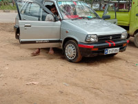 White Maruti Suzuki 800 DX