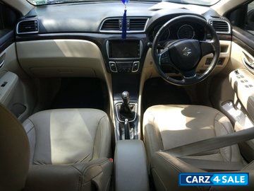 White Maruti Suzuki Ciaz ZDi Plus SHVS