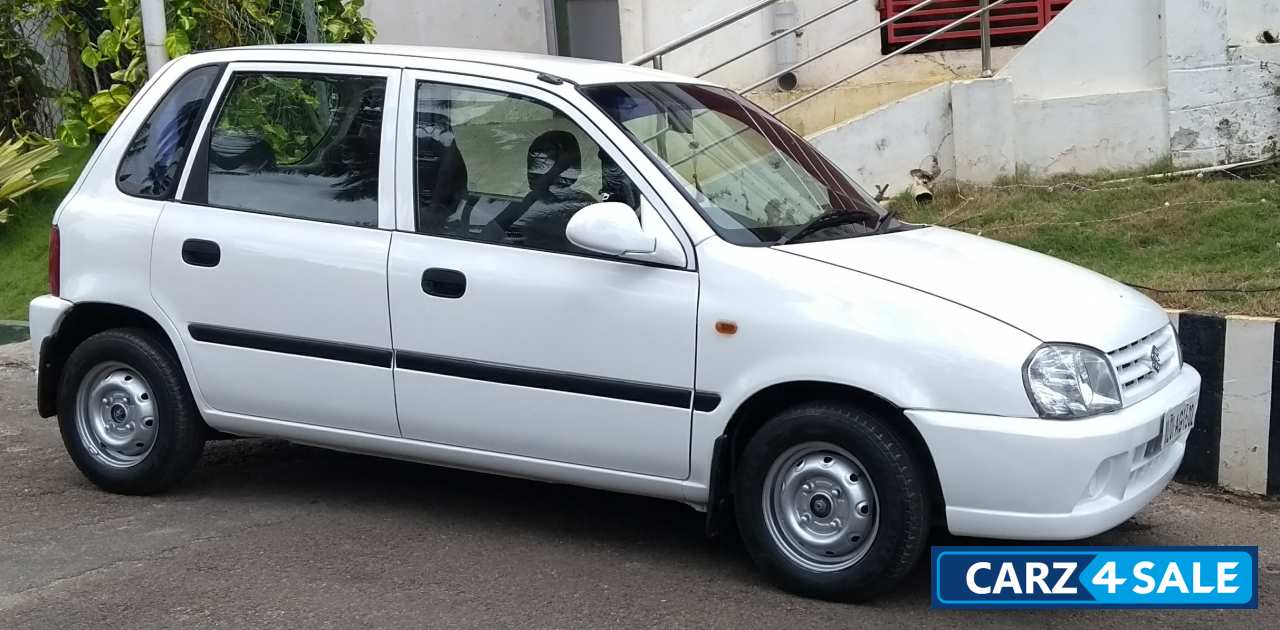 White Maruti Suzuki Zen LX