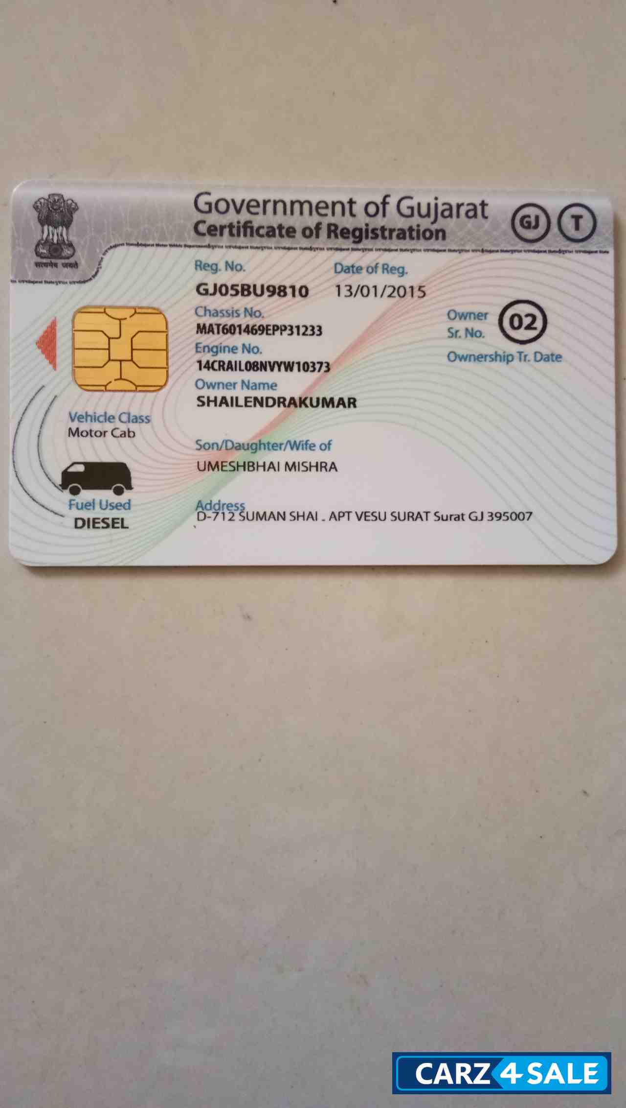 White Tata Indigo eCS LX CR4 BS-IV White Tata Indigo eCS LX CR4 BS-IV