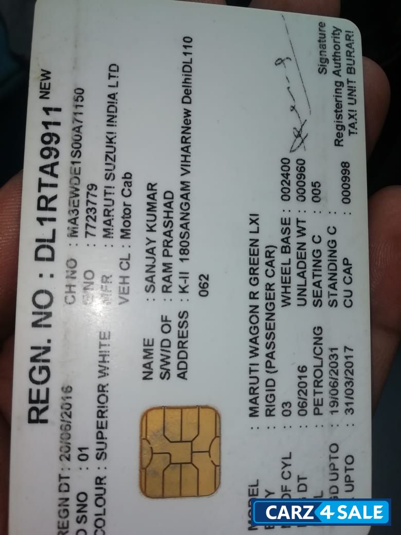 Maruti Suzuki Wagon R CNG LXi