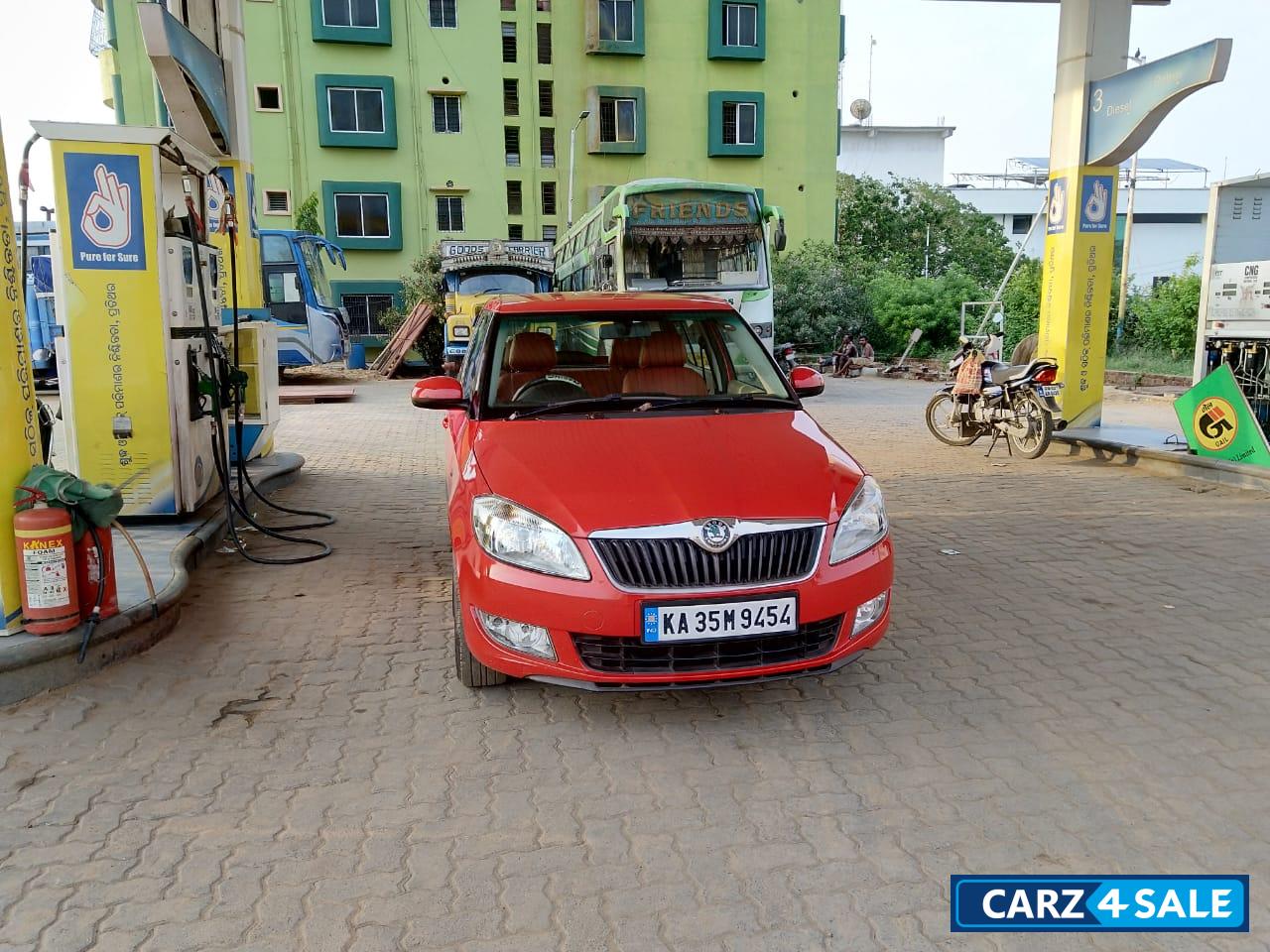 Flash Red Skoda Fabia Elegance 1.2MPI