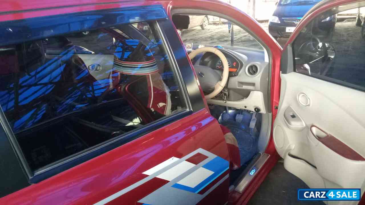 Ruby Red Datsun Go Plus T