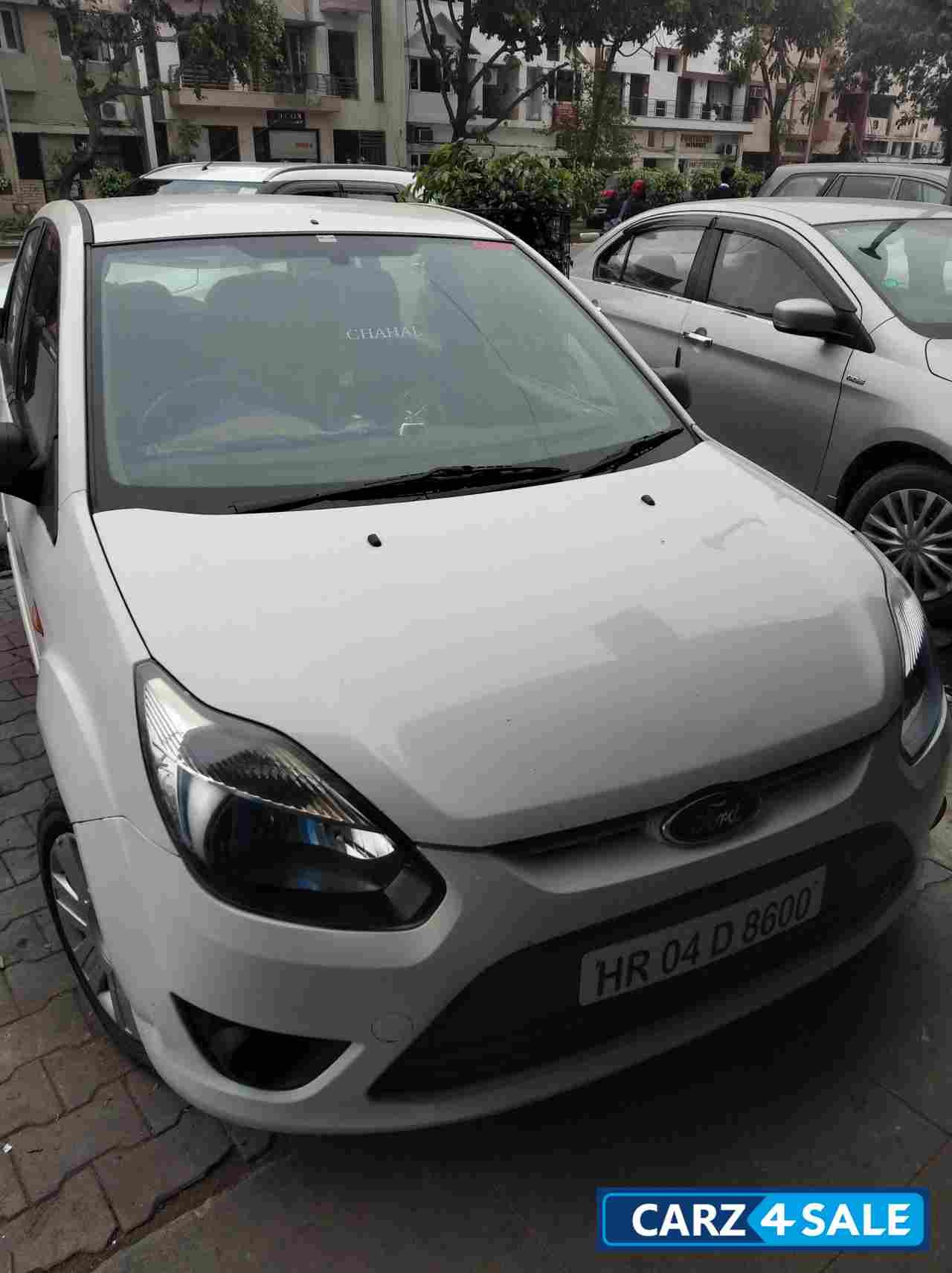D White Ford Figo Diesel