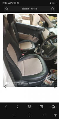 Polar White Hyundai Xcent SX 1.2