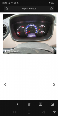 Polar White Hyundai Xcent SX 1.2