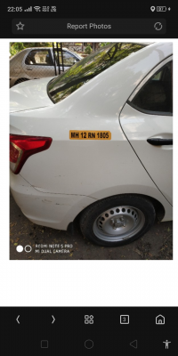 Polar White Hyundai Xcent SX 1.2