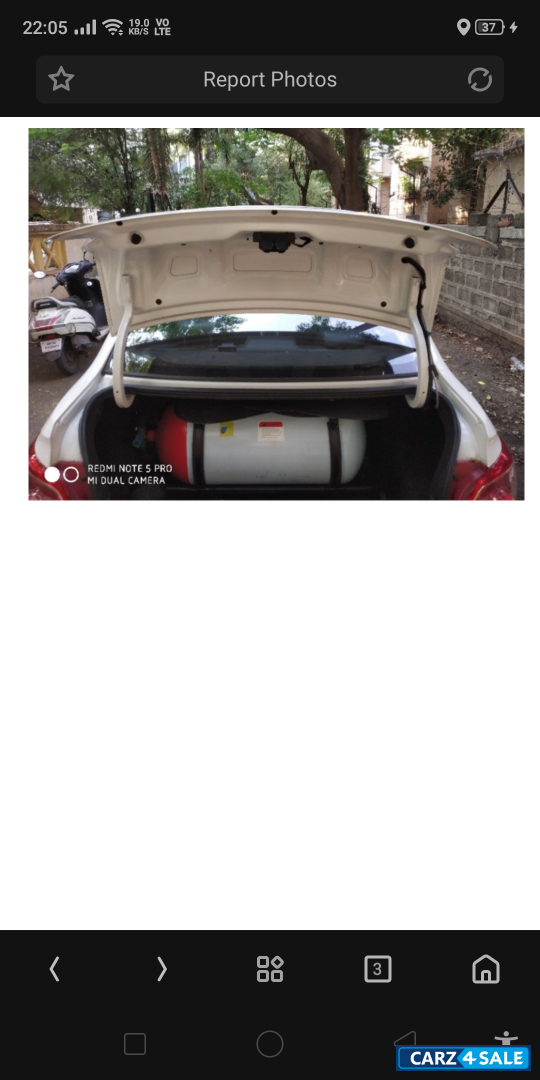 Polar White Hyundai Xcent SX 1.2