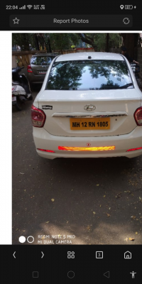 Polar White Hyundai Xcent SX 1.2