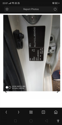 Polar White Hyundai Xcent SX 1.2