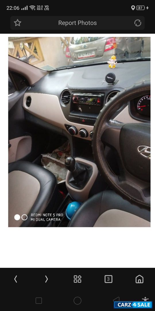 Polar White Hyundai Xcent SX 1.2