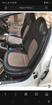 Polar White Hyundai Xcent SX 1.2