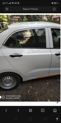 Polar White Hyundai Xcent SX 1.2