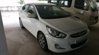 White Hyundai Verna SX 1.6L U2 CRDi Diesel