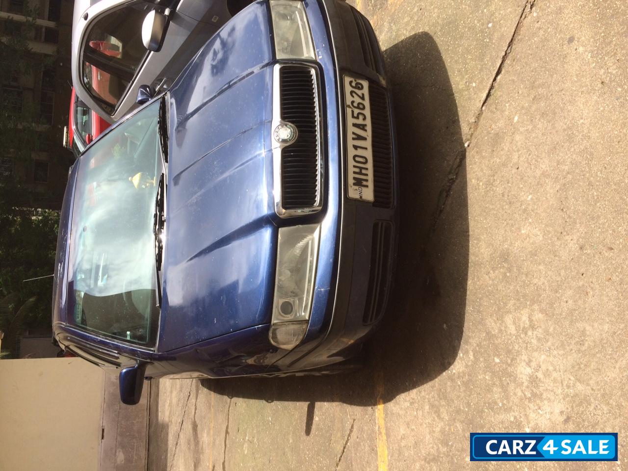 Blue Skoda Octavia Rider 1.9 TDI