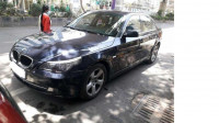 Blue BMW 5-Series 530d Sedan