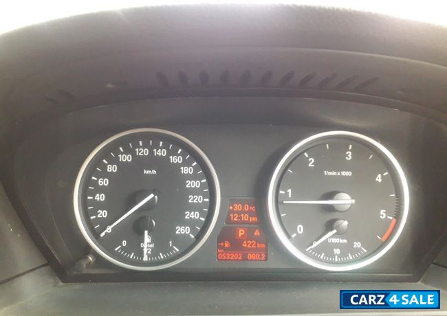 Blue BMW 5-Series 530d Sedan