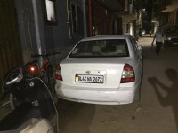 White Hyundai Accent Executive