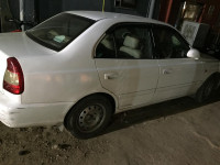 White Hyundai Accent Executive