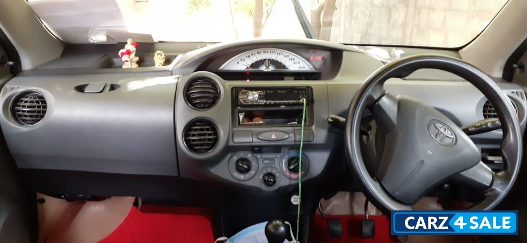 White Toyota Etios GD