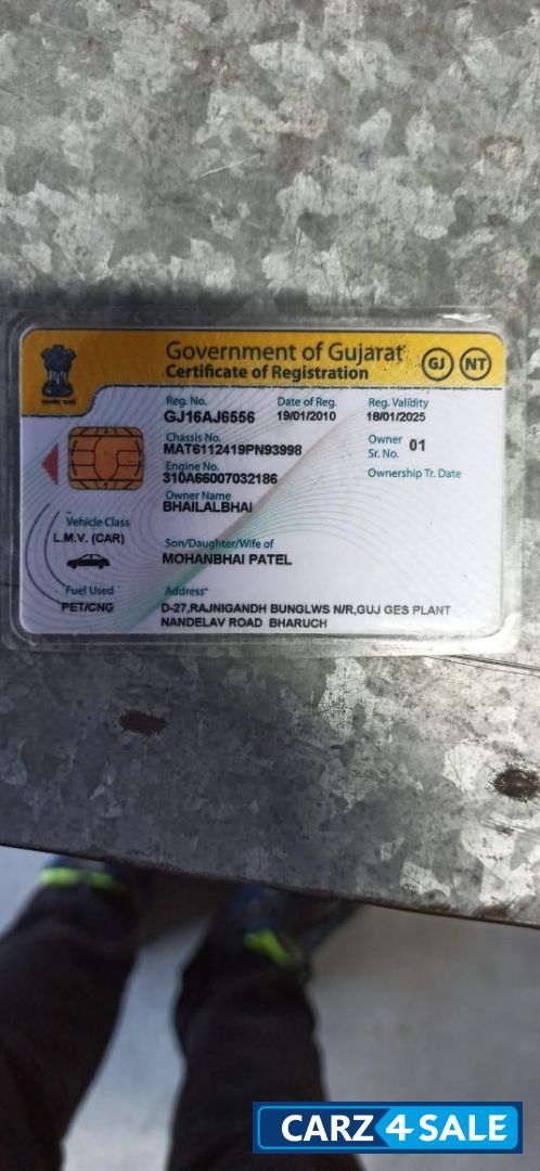 Silver Tata Vista Tech LX BS III