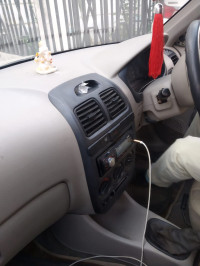 Golden Silver Hyundai Accent GLE