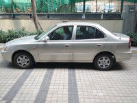 Golden Silver Hyundai Accent GLE
