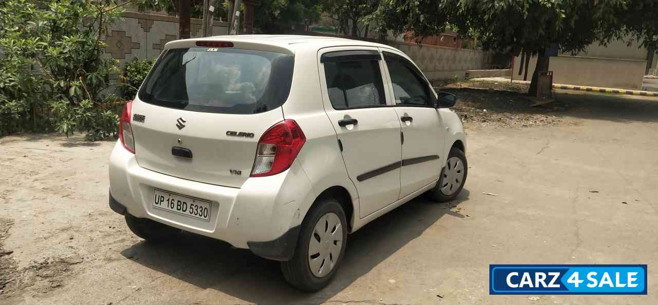 White Maruti Suzuki Celerio VXI O Petrol