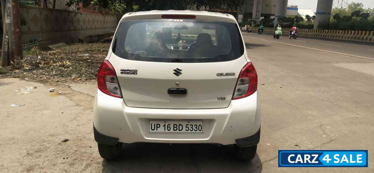 White Maruti Suzuki Celerio VXI O Petrol