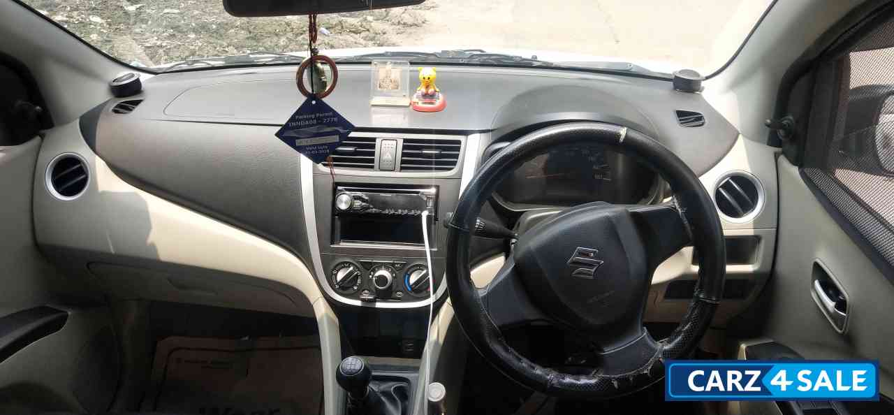White Maruti Suzuki Celerio VXI O Petrol