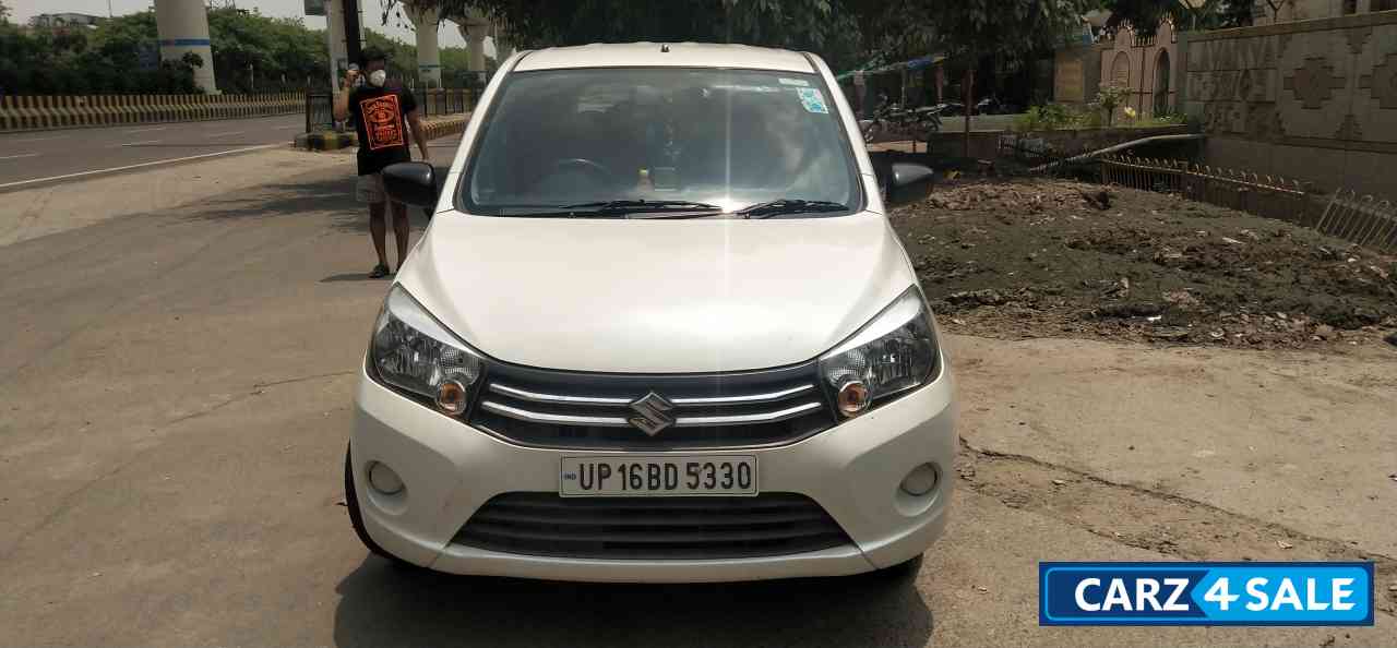 White Maruti Suzuki Celerio VXI O Petrol