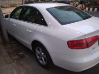 White Audi A4 2.0 TDI 177 bph Premium