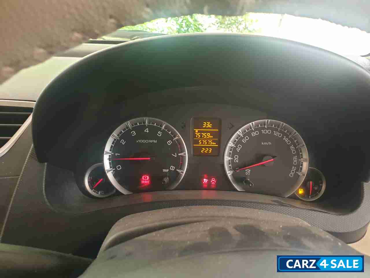 White Maruti Suzuki Swift DZire Petrol ZXi