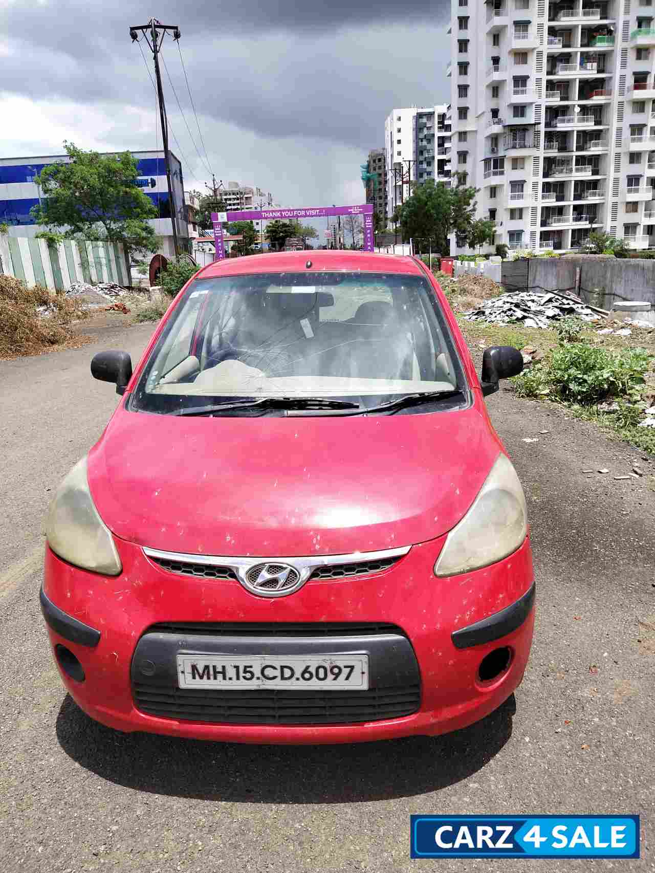 Red Hyundai i10 1.1 Era