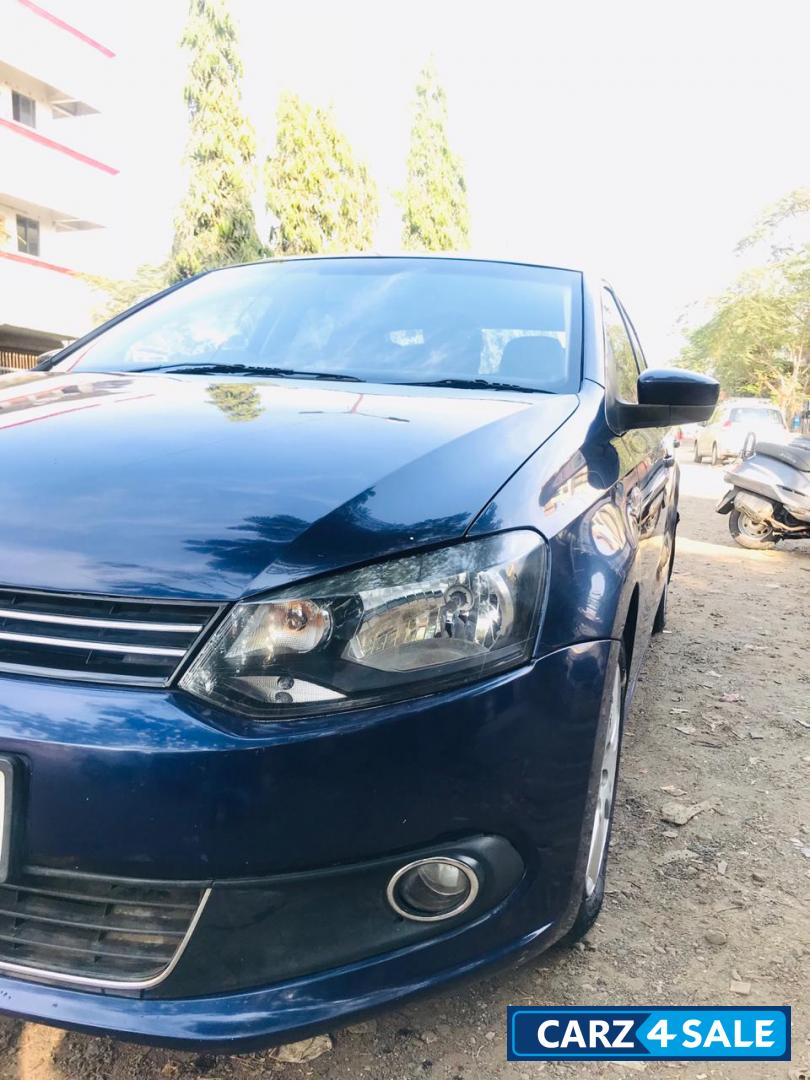 Blue Volkswagen Vento Diesel TD