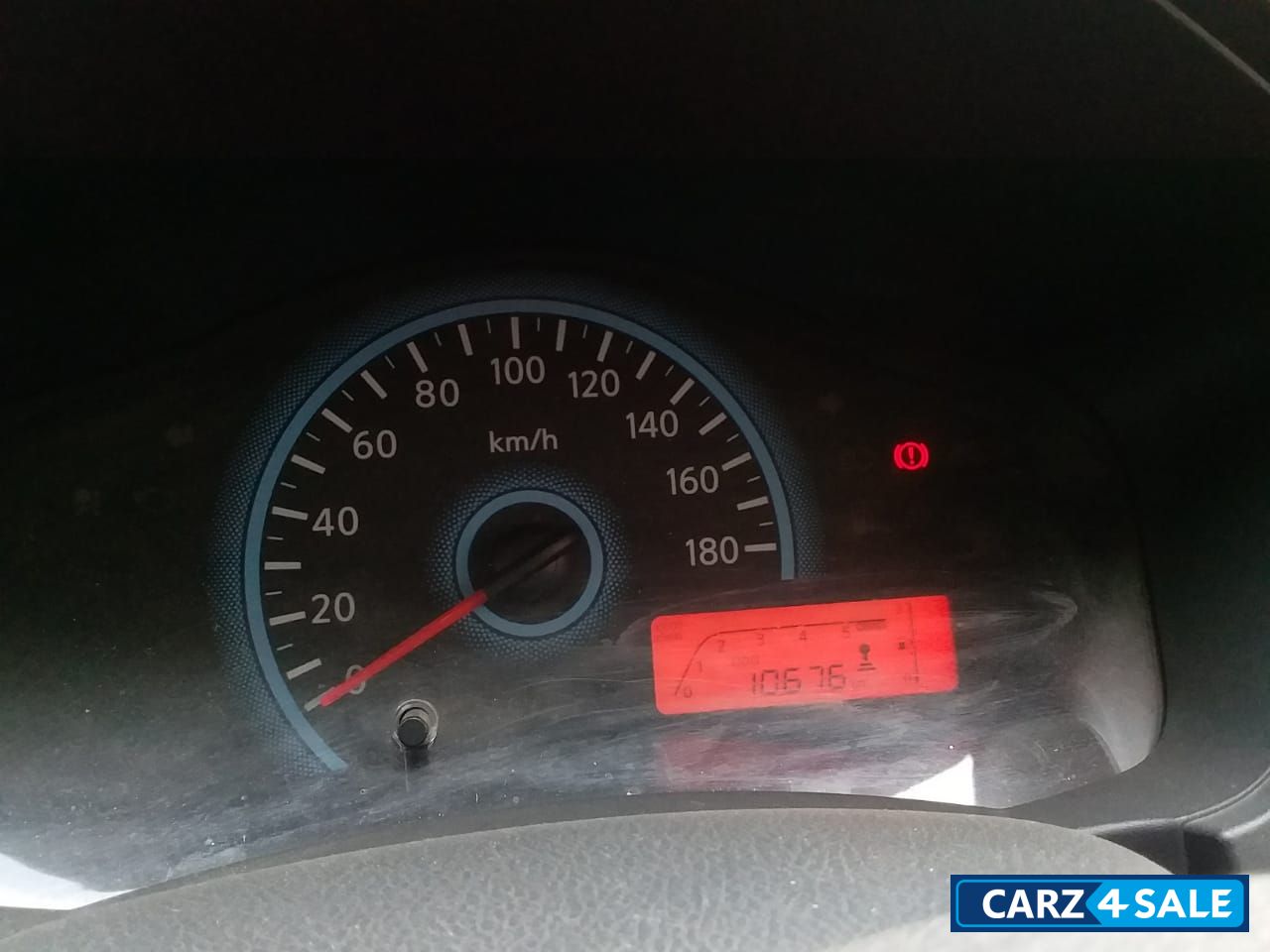 Silver Datsun Redi-GO A