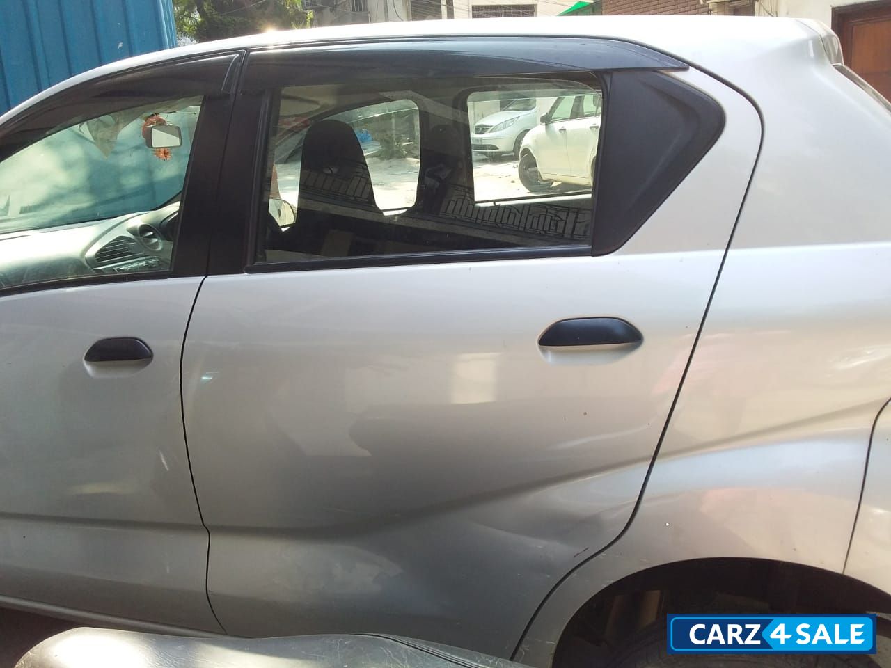 Silver Datsun Redi-GO A