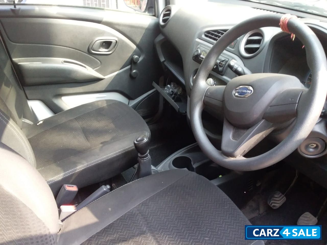 Silver Datsun Redi-GO A