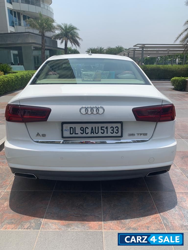 White Audi A6 35 TDI Premium