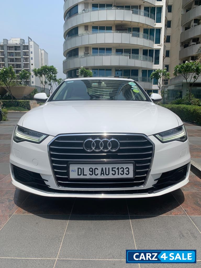 White Audi A6 35 TDI Premium