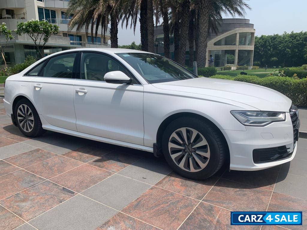 White Audi A6 35 TDI Premium