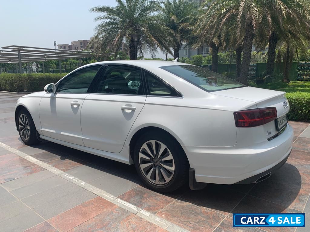 White Audi A6 35 TDI Premium
