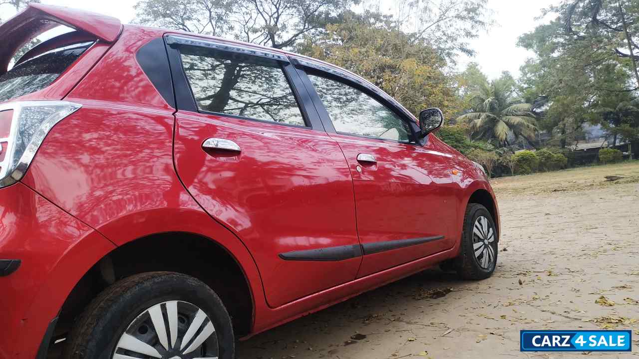 Ruby Red Datsun Go T